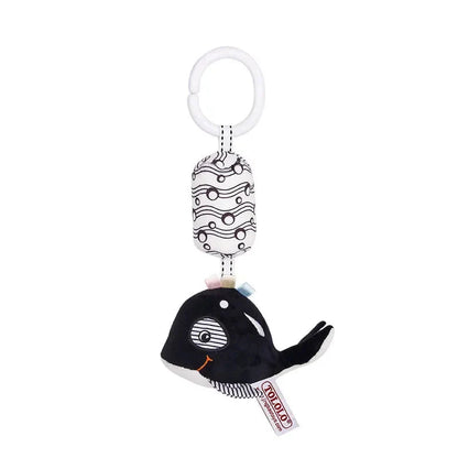Stroller Hanging Bell Plush Doll Baby Rattles Newborn Visual Toy